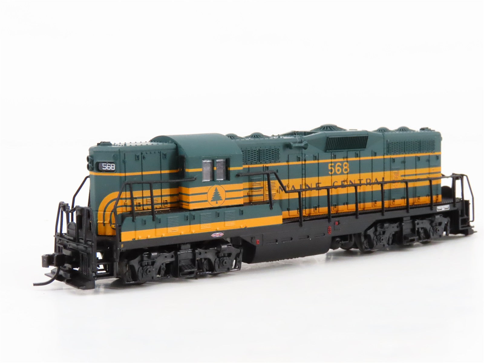 N Scale Atlas 40000449 MEC Maine Central GP7 Diesel Locomotive #568 wDCC