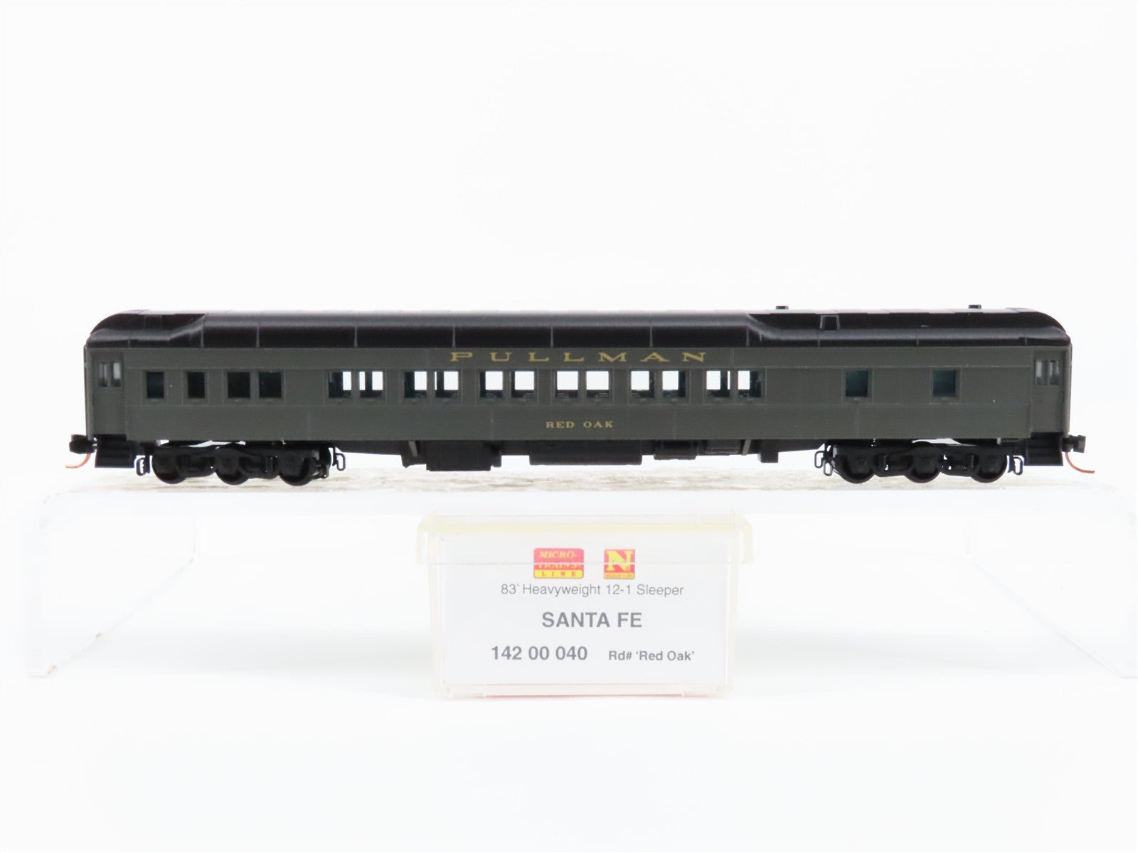 N Micro-Trains MTL 14200040 ATSF Santa Fe 83' 12-1 Sleeper Passenger 