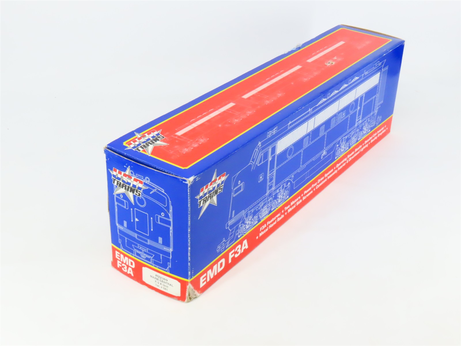 G Scale USA Trains R22369 MEC Maine Central F3-A Diesel Locomotive #681