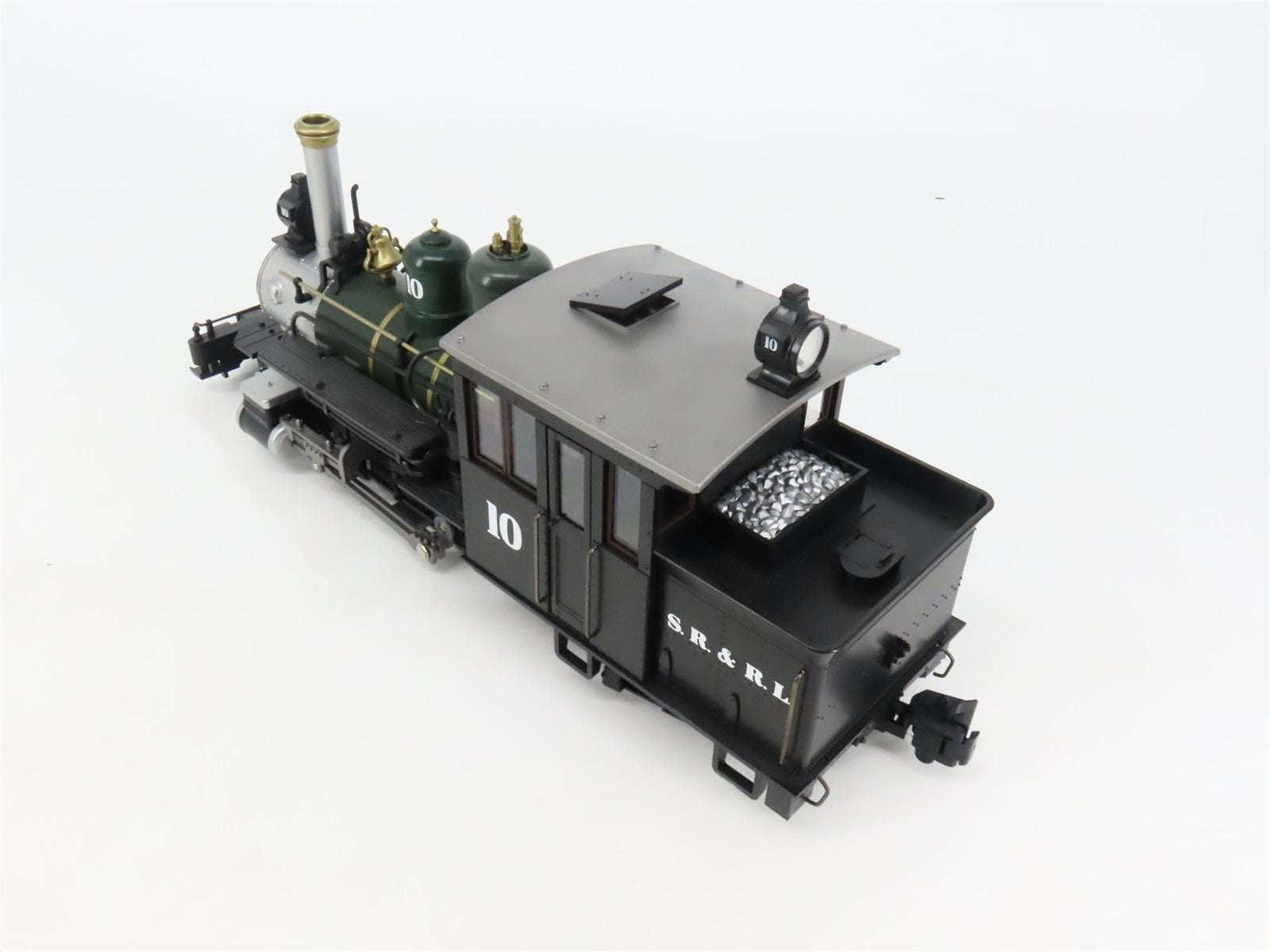G Scale LGB 27253 SR&RL Sandy River & Rangeley Forney Steam Locomotive #10