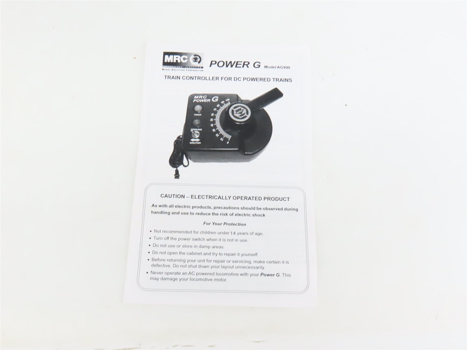 MRC AG 990 Power G DC Transformer