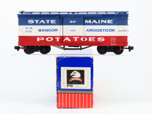G Scale Ro Trains R1962 BAR State Of Maine Potatoes Box Car #8046