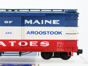 G Scale Ro Trains R1962 BAR State Of Maine Potatoes Box Car #8046
