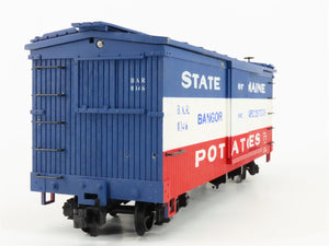 G Scale Ro Trains R1962 BAR State Of Maine Potatoes Box Car #8046