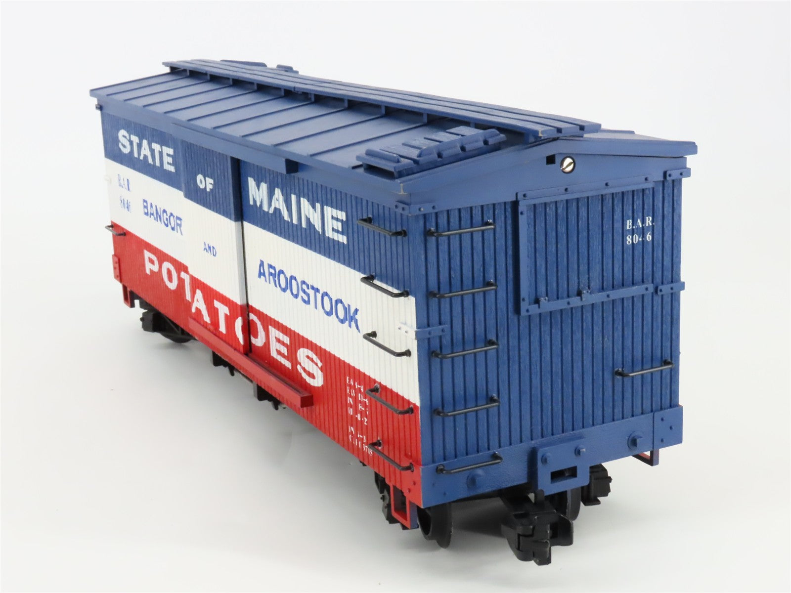 G Scale Ro Trains 1935 The American Series BAR State Of Maine Box Car #8046