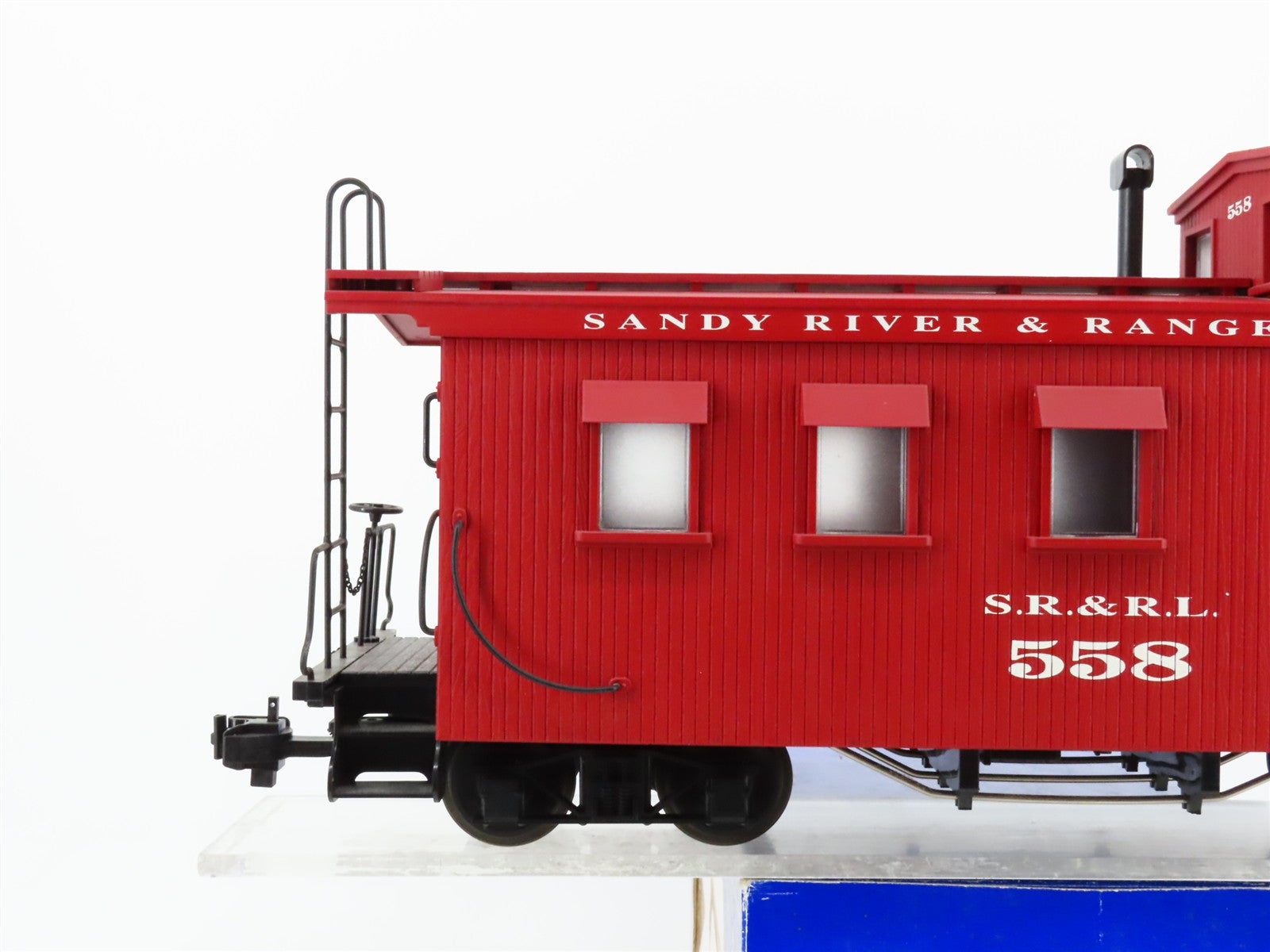 G Scale USA Trains R12003 SR&RL Sandy River & Rangeley Lakes Caboose 558 RTR