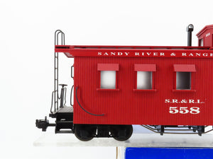 G Scale USA Trains R12003 SR&RL Sandy River & Rangeley Lakes Caboose 558 RTR