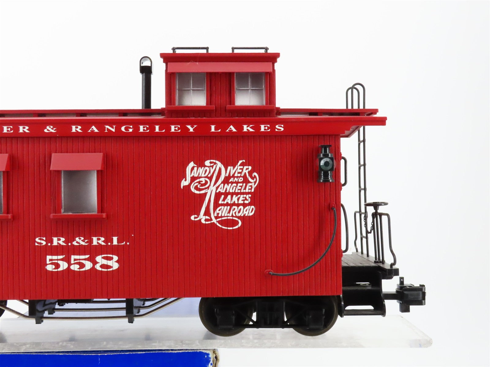 G Scale USA Trains R12003 SR&RL Sandy River & Rangeley Lakes Caboose 558 RTR