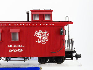 G Scale USA Trains R12003 SR&RL Sandy River & Rangeley Lakes Caboose 558 RTR