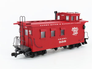 G Scale USA Trains R12003 SR&RL Sandy River & Rangeley Lakes Caboose 558 RTR