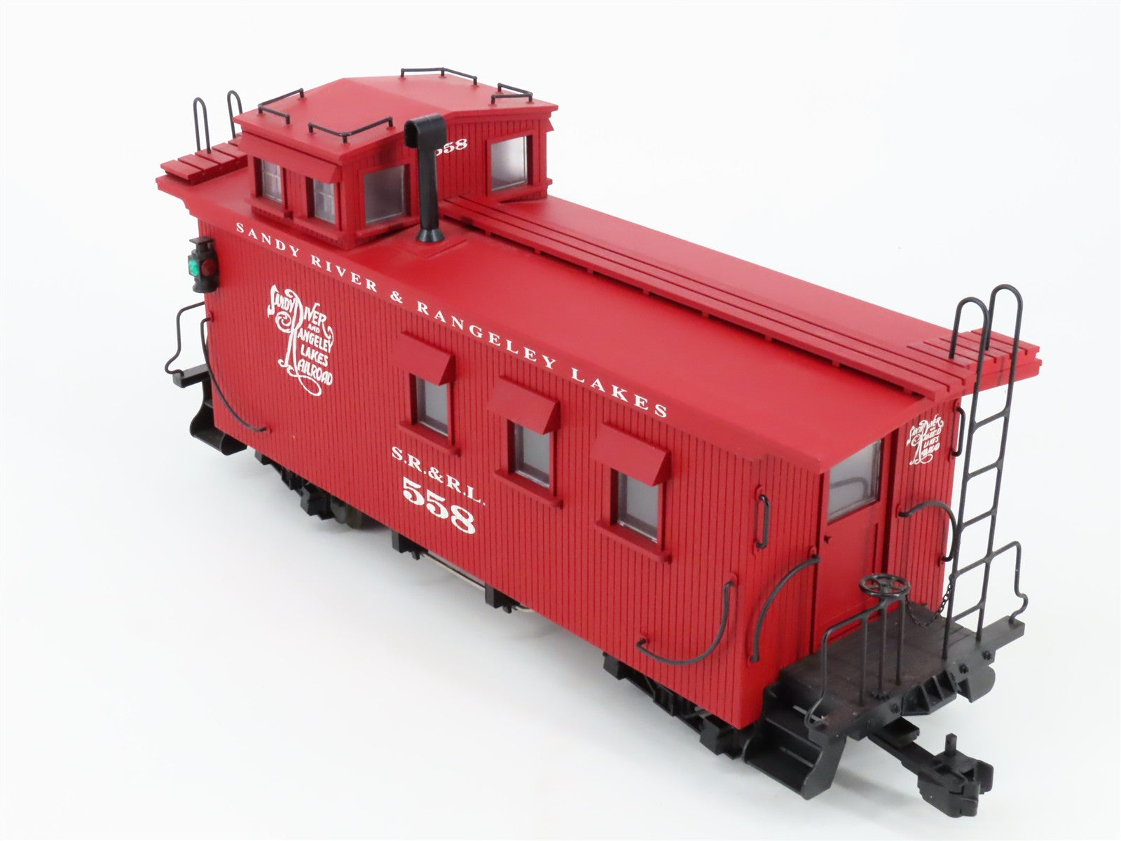 G Scale USA Trains R12003 SR&RL Sandy River & Rangeley Lakes Caboose 558 RTR