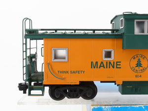 G Scale USA Trains MEC Maine Central Extended Vision Caboose Lighted 654 RTR