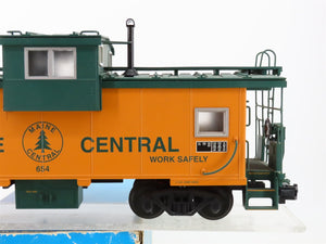 G Scale USA Trains MEC Maine Central Extended Vision Caboose Lighted 654 RTR
