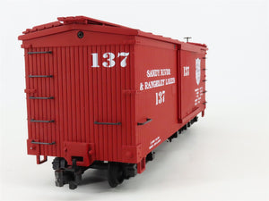 G Scale USA Trains R-19019 SR&RL Sandy River & Rangeley Lakes Box Car #137