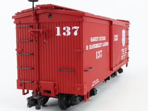 G Scale USA Trains R-19019 SR&RL Sandy River & Rangeley Lakes Box Car #137