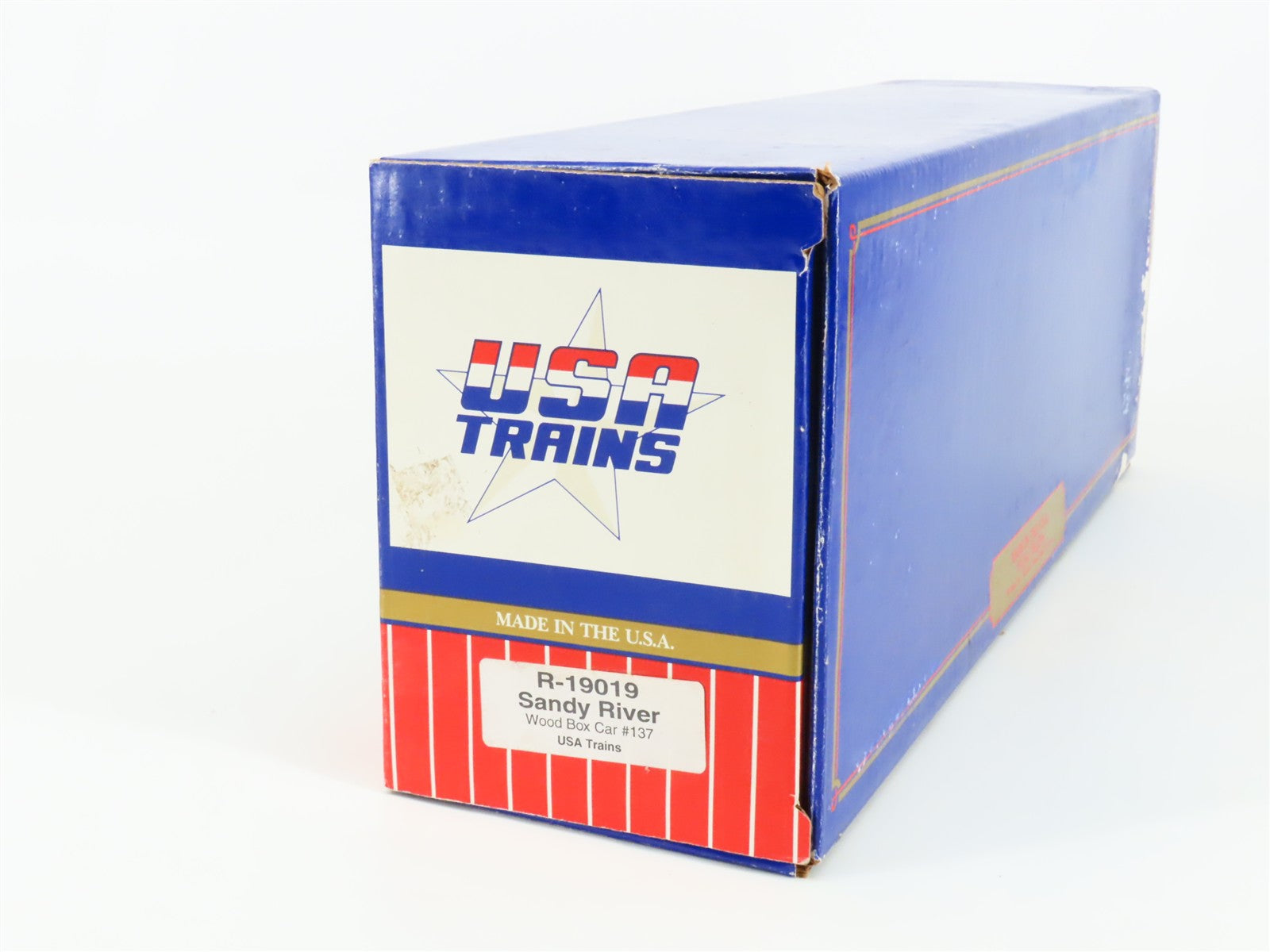 G Scale USA Trains R-19019 SR&RL Sandy River & Rangeley Lakes Box Car #137