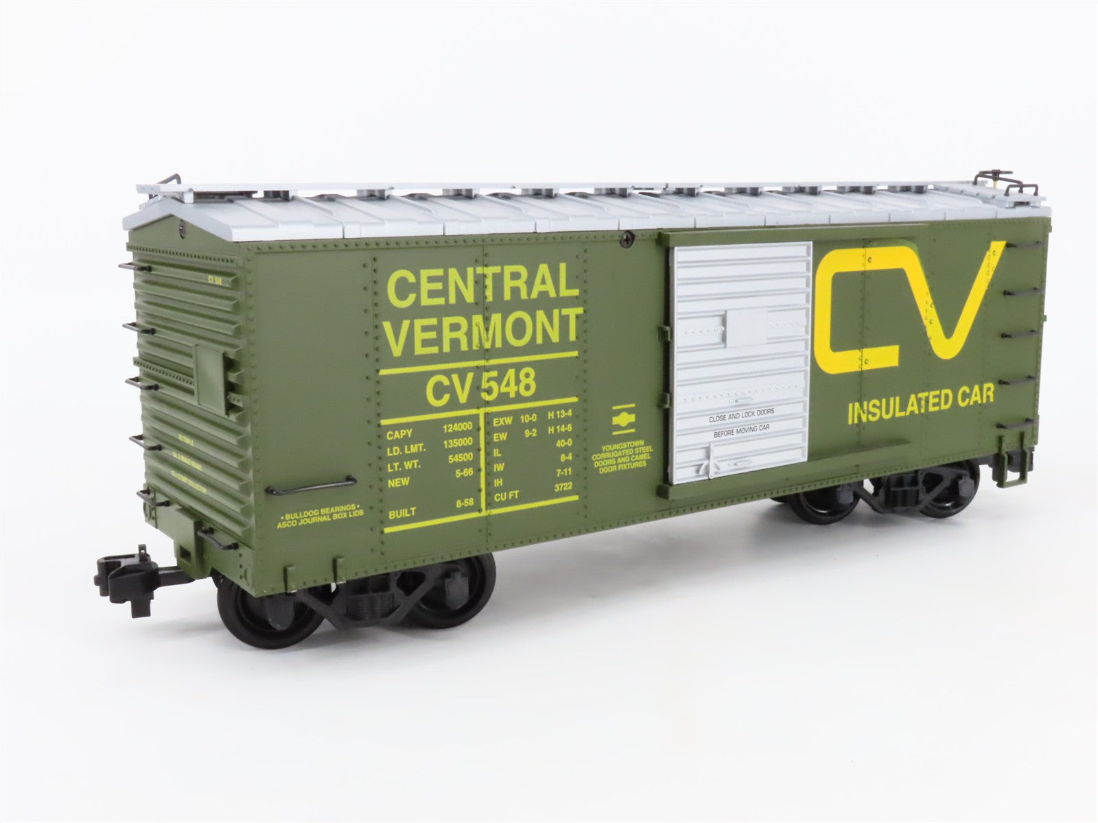 G Scale USA Trains R19067 CV Central Vermont Box Car 548 RTR