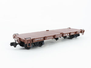 G Scale LGB 41600 Sandy River & Rangeley Lakes 28' Flat Car 2-Pack RTR