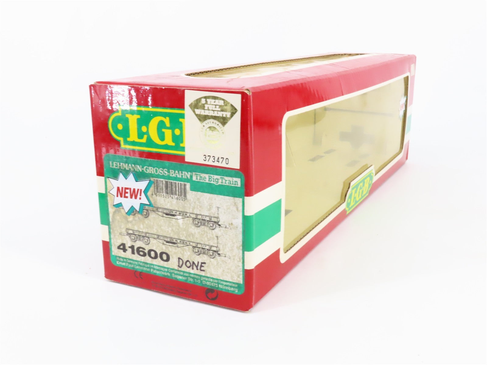 G Scale LGB 41600 Sandy River & Rangeley Lakes 28' Flat Car 2-Pack RTR
