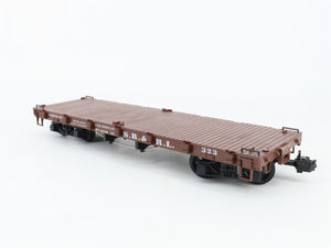 G Scale LGB 41600 Sandy River & Rangeley Lakes 28' Flat Car 2-Pack 323, 329 RTR