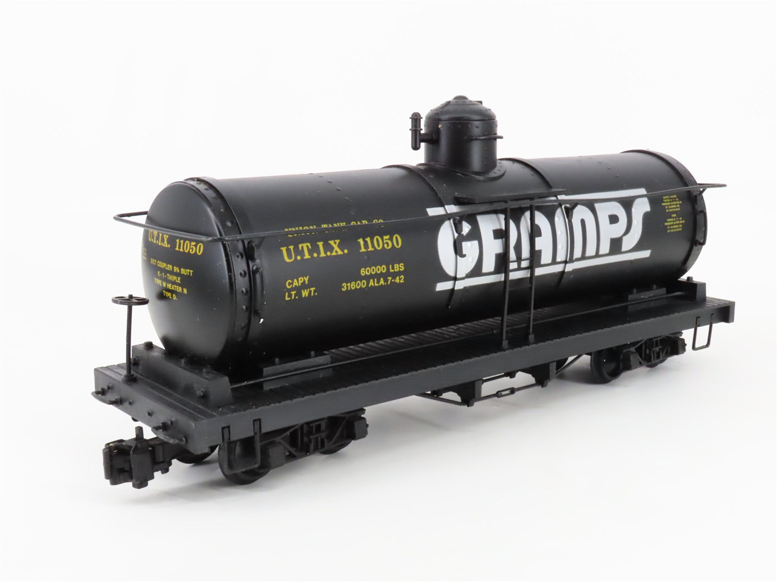 G Scale Bachmann Big Haulers 93445 UTIX Gramps Single Dome Tank Car 11050 RTR