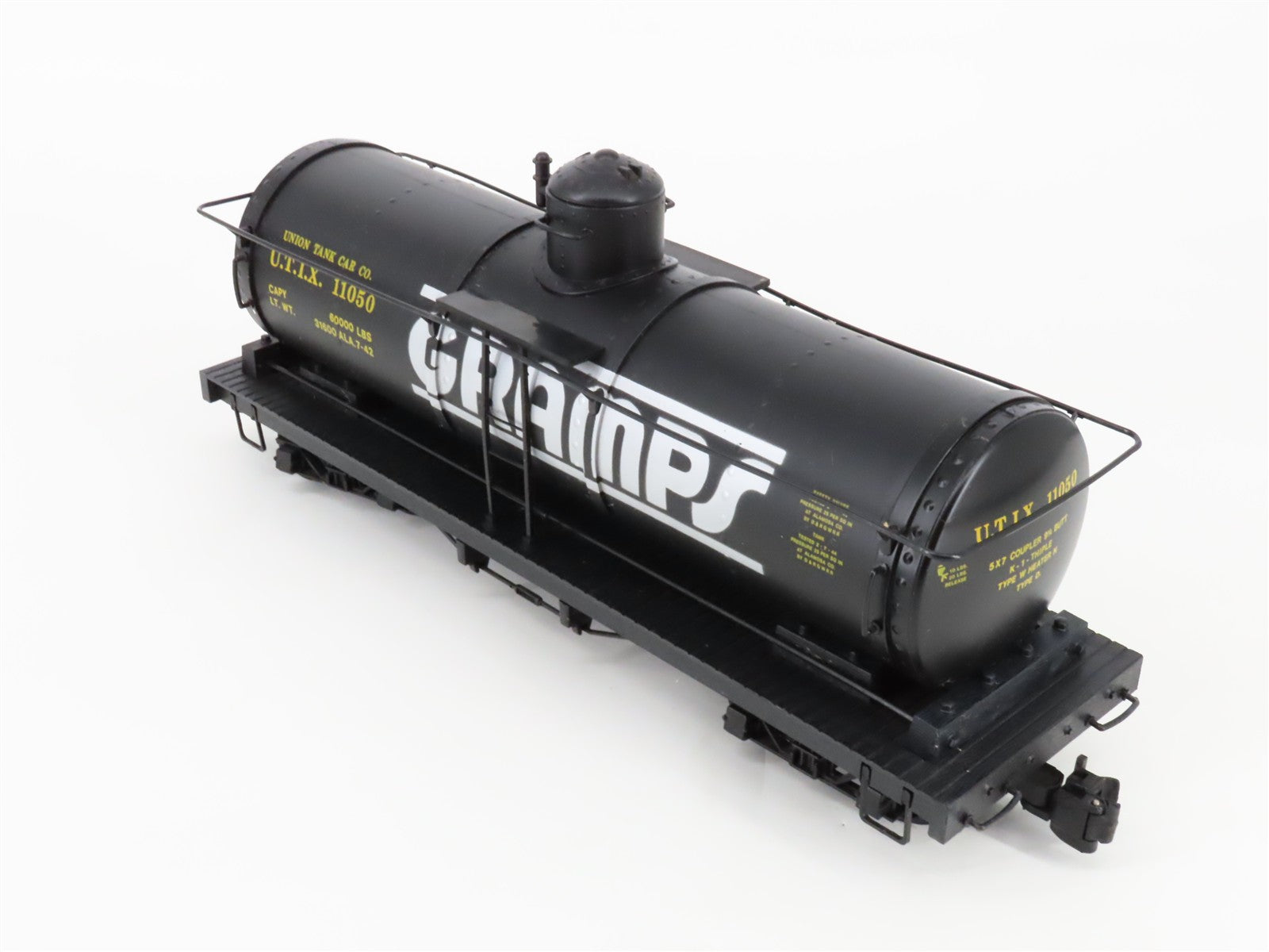 G Scale Bachmann Big Haulers 93445 UTIX Gramps Single Dome Tank Car 11050 RTR