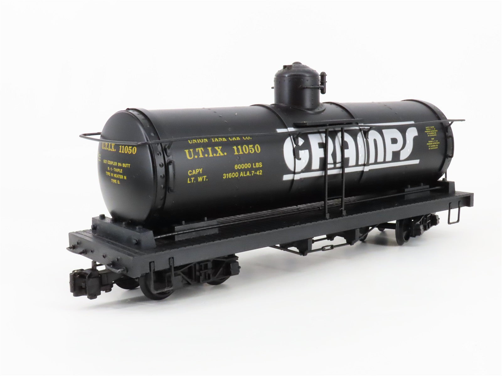 G Scale Bachmann Big Haulers 93445 UTIX Gramps Single Dome Tank Car 11050 RTR