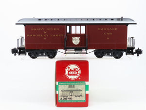G Scale LGB 33840 Sandy River & Rangeley Lakes Baggage Car 8 RTR