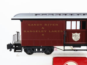 G Scale LGB 33840 Sandy River & Rangeley Lakes Baggage Car 8 RTR
