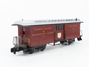 G Scale LGB 33840 Sandy River & Rangeley Lakes Baggage Car 8 RTR