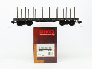 G Scale PIKO 38710 PRR Pennsylvania Flat Car with Stakes 772004 RTR