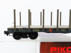 G Scale PIKO 38710 PRR Pennsylvania Flat Car with Stakes 772004 RTR