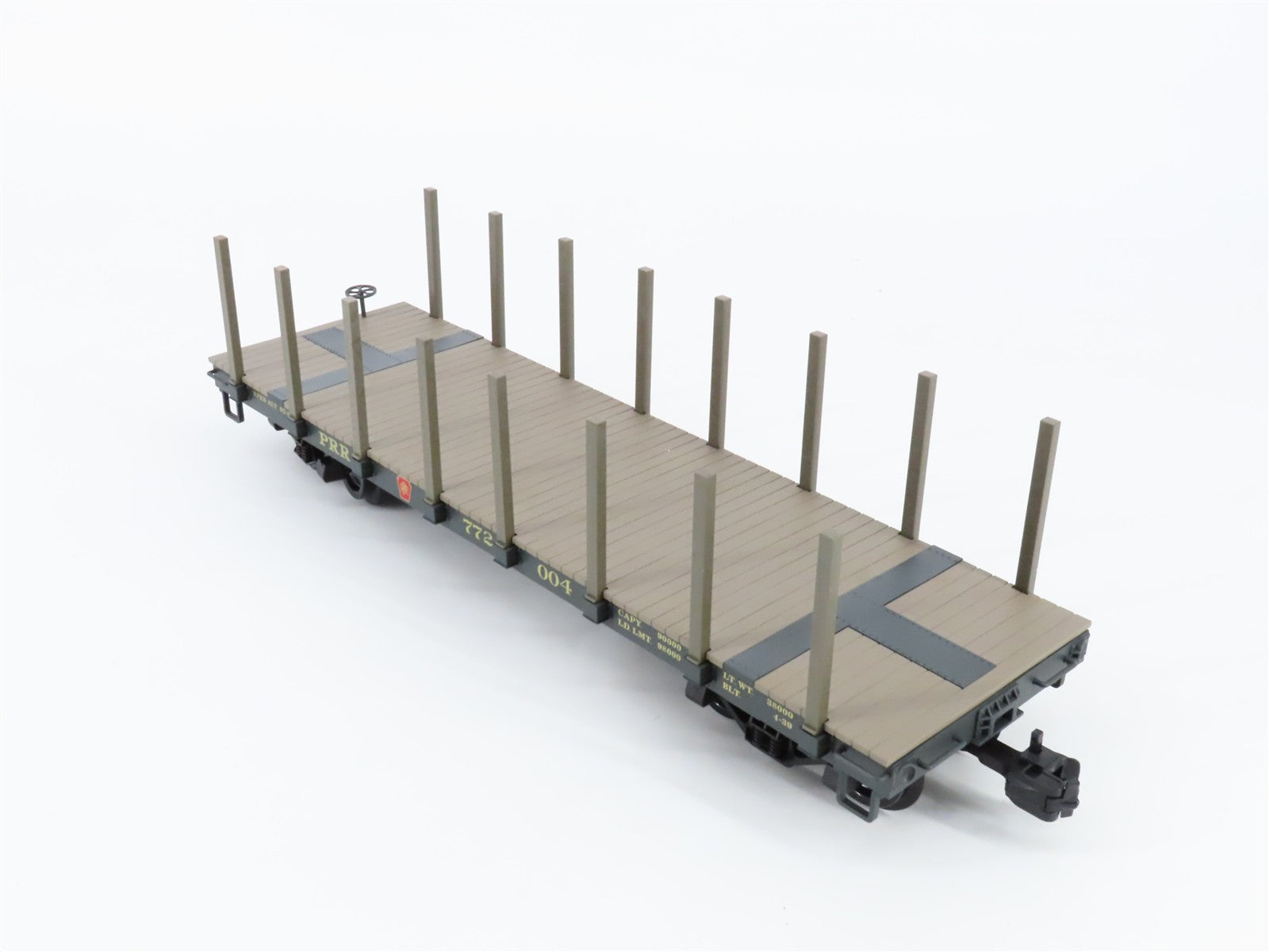 G Scale PIKO 38710 PRR Pennsylvania Flat Car with Stakes 772004 RTR