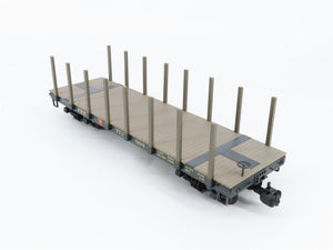 G Scale PIKO 38710 PRR Pennsylvania Flat Car with Stakes 772004 RTR