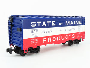G Scale PIKO 38859 BAR State Of Maine 40' Box Car 5523 RTR