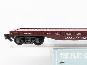 G Scale Aristo-Craft REA-46402 Canadian Pacific 40' Bulkhead Flat Car 46402 RTR