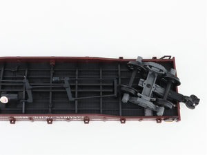 G Scale Aristo-Craft REA-46402 Canadian Pacific 40' Bulkhead Flat Car 46402 RTR