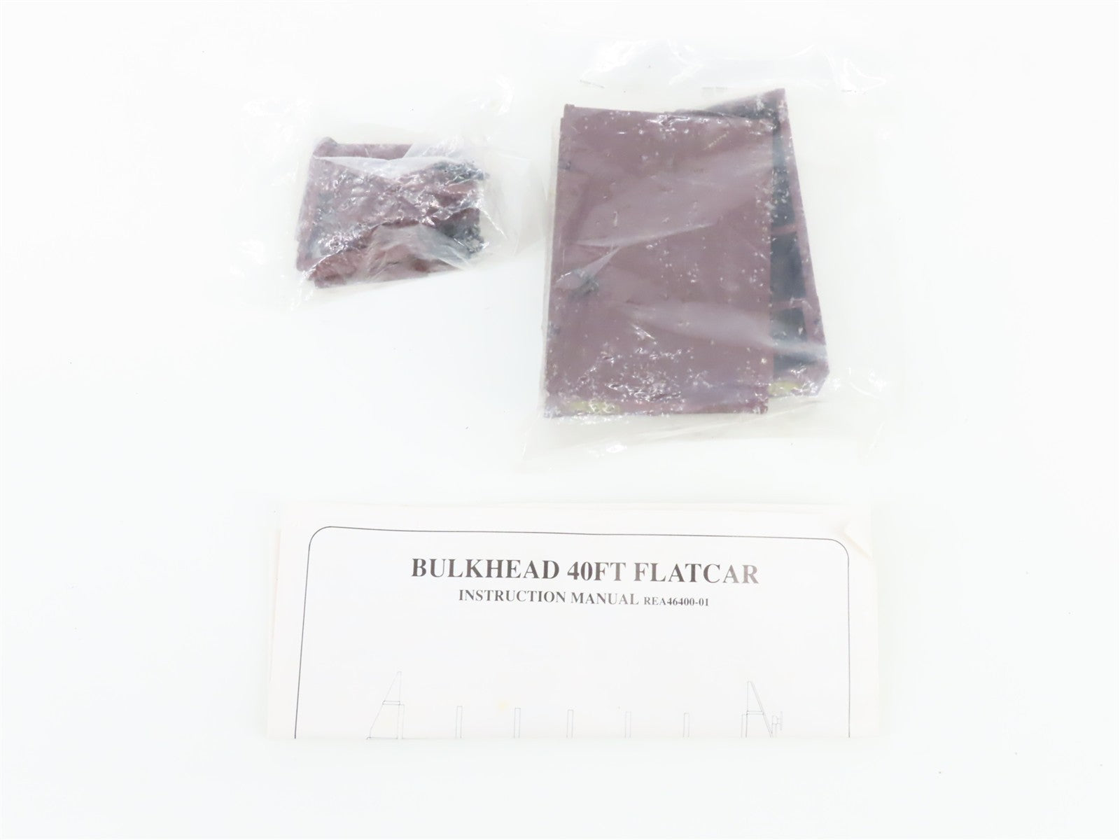 G Scale Aristo-Craft REA-46402 Canadian Pacific 40' Bulkhead Flat Car 46402 RTR