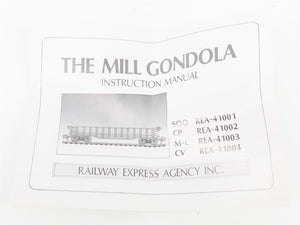 G Scale REA REA-41003 MEC Maine Central Pine Tree Gondola 41003 w/ Load RTR