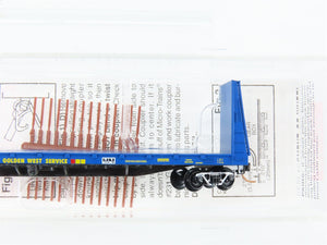 N Scale Micro-Trains MTL 54080 GVSR Golden West Service Bulkhead Flat Car 459003