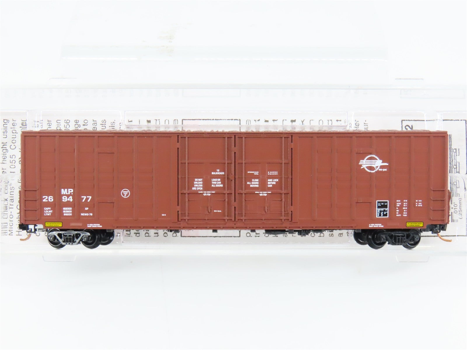 N Scale Micro-Trains MTL 103090 MP Missouri Pacific Mo-Pac 60' Box Car #269477