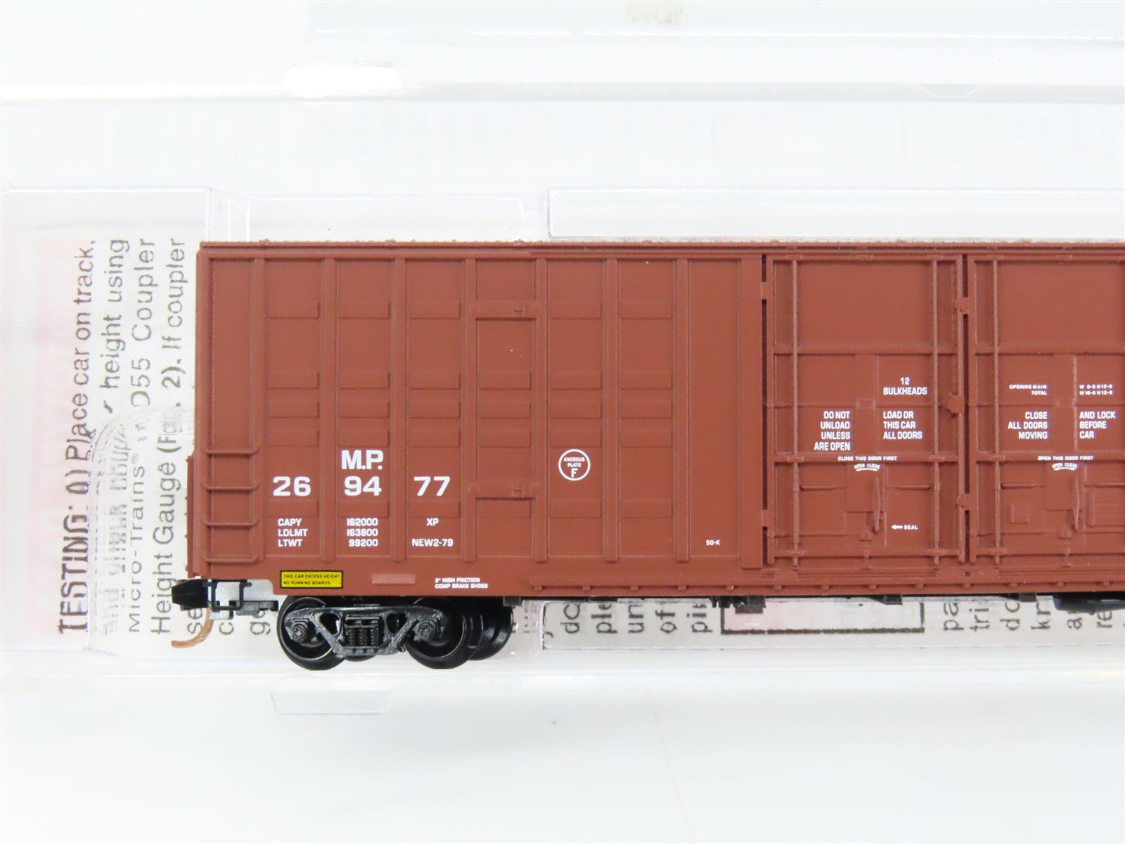 N Scale Micro-Trains MTL 103090 MP Missouri Pacific Mo-Pac 60' Box Car #269477
