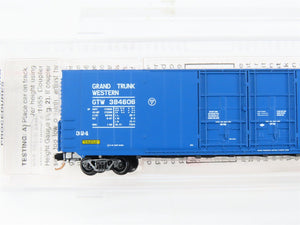 N Scale Micro-Trains MTL 102080 GTW Grand Trunk Western 60' Box Car #384606