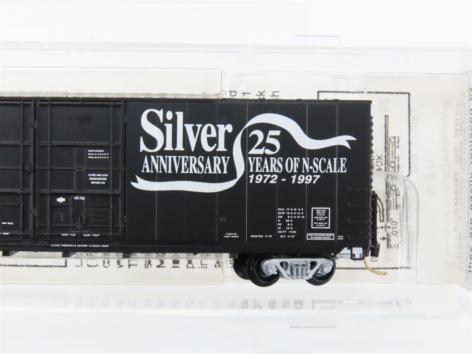 N Scale Micro-Trains 102030 MTL Micro-Trains Line 60' Box Car 1172 RTR