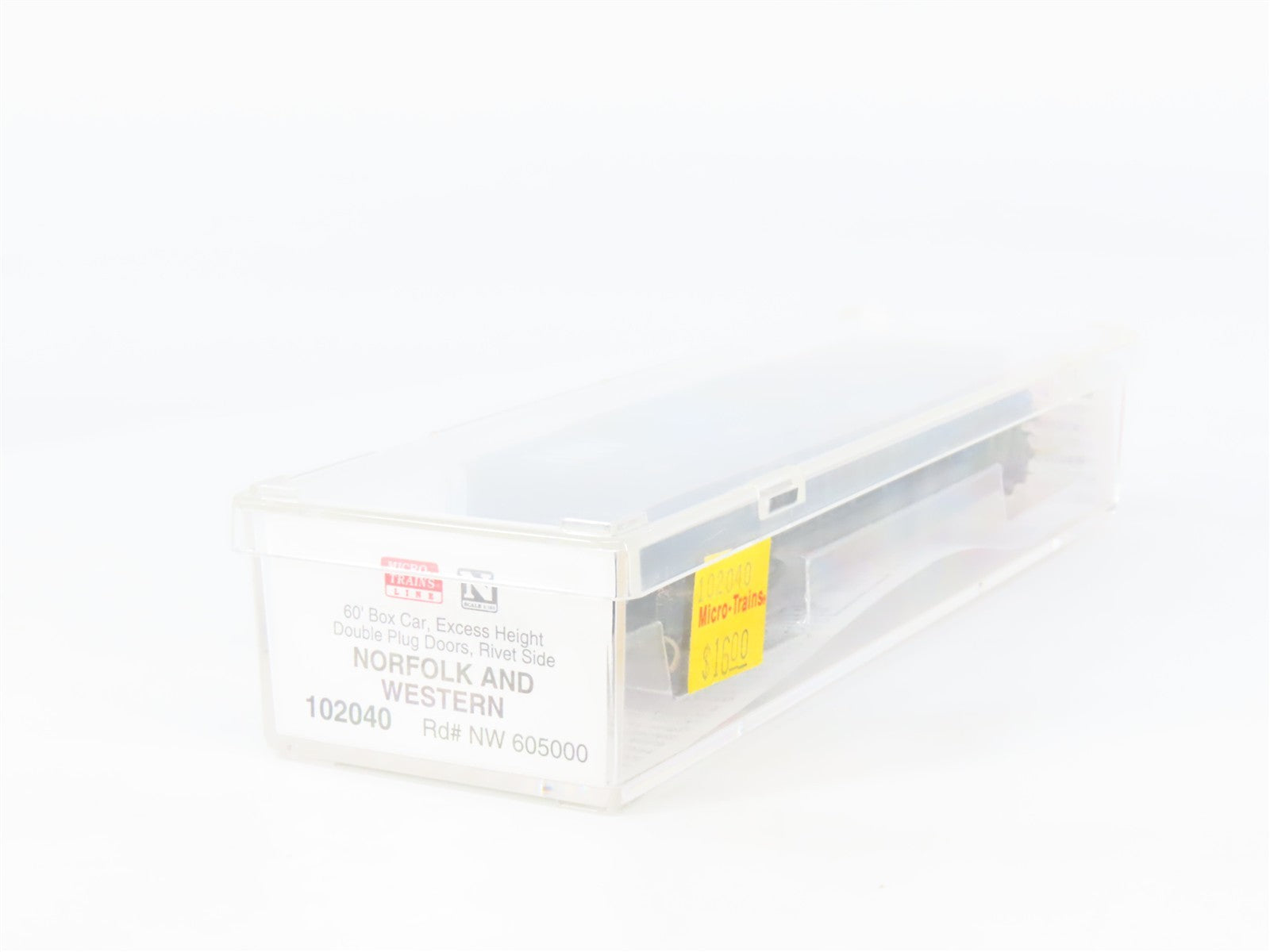 N Micro-Trains MTL 102040 NW Norfolk & Western 60' Excess Height Boxcar #605000