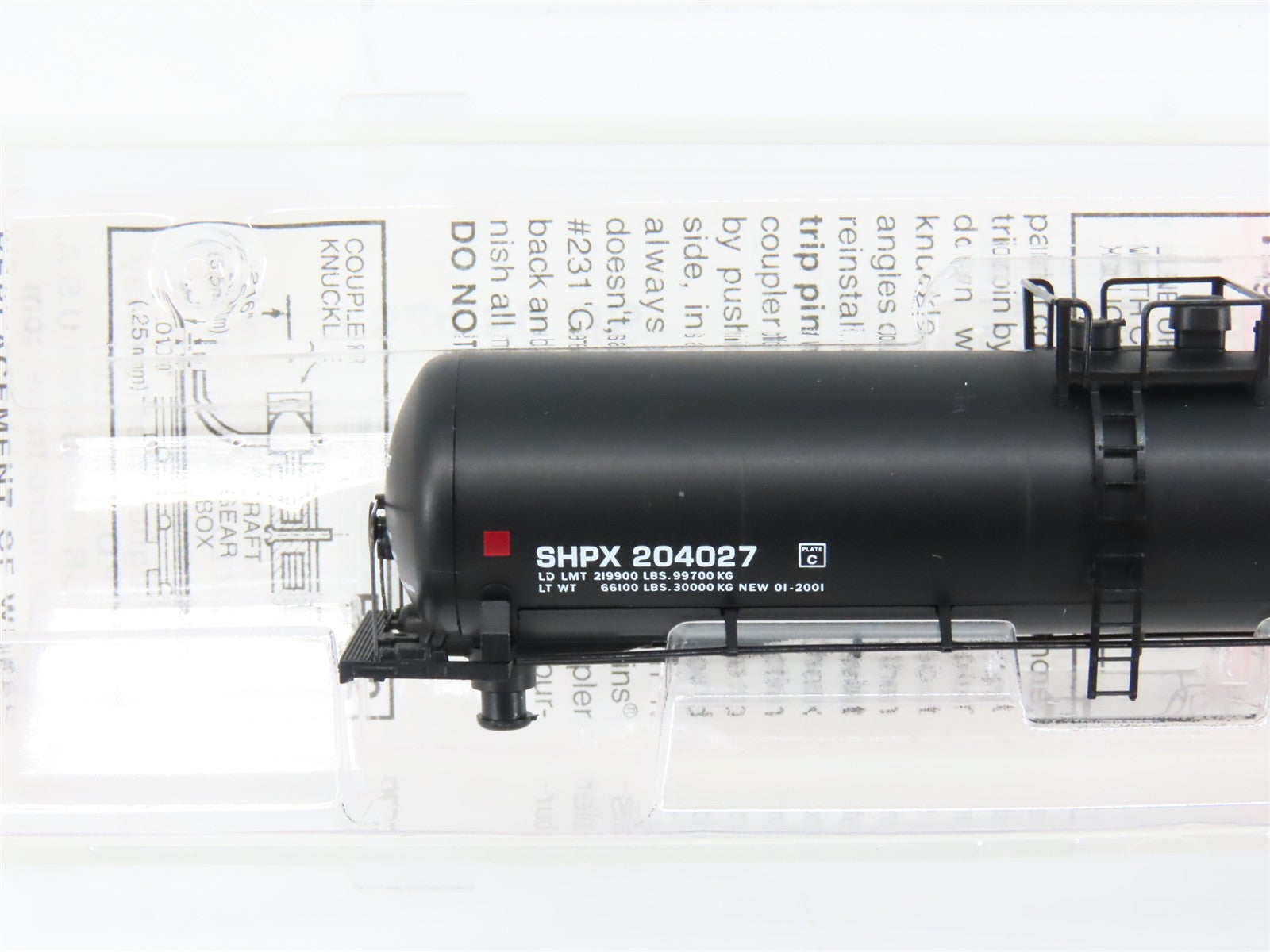N Scale Micro-Trains 110030 SHPX MacIntyre Fuels, Inc. 56' Tank Car 204027 RTR