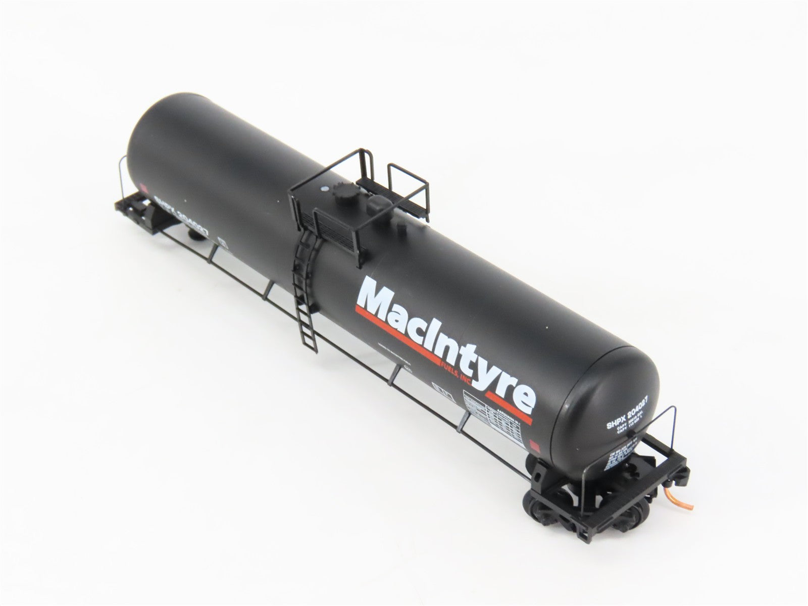N Scale Micro-Trains 110030 SHPX MacIntyre Fuels, Inc. 56' Tank Car 204027 RTR