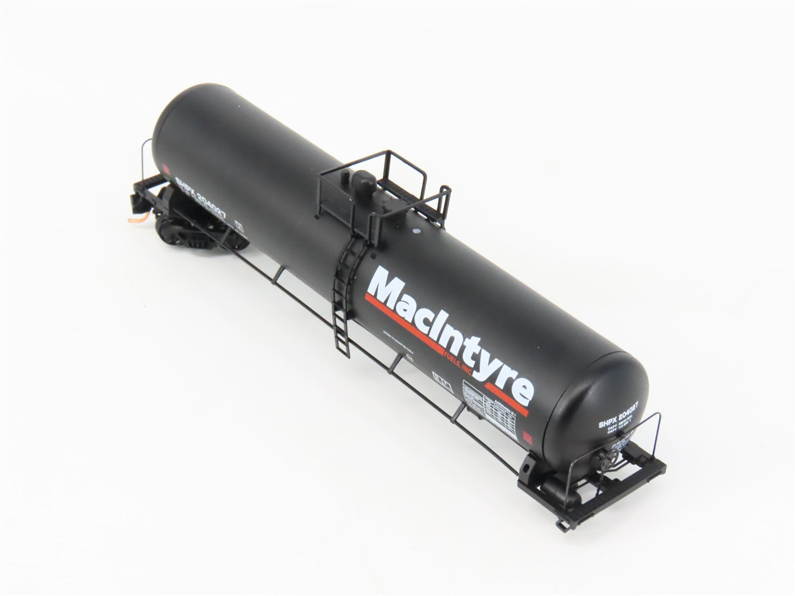 N Scale Micro-Trains 110030 SHPX MacIntyre Fuels, Inc. 56' Tank Car 204027 RTR