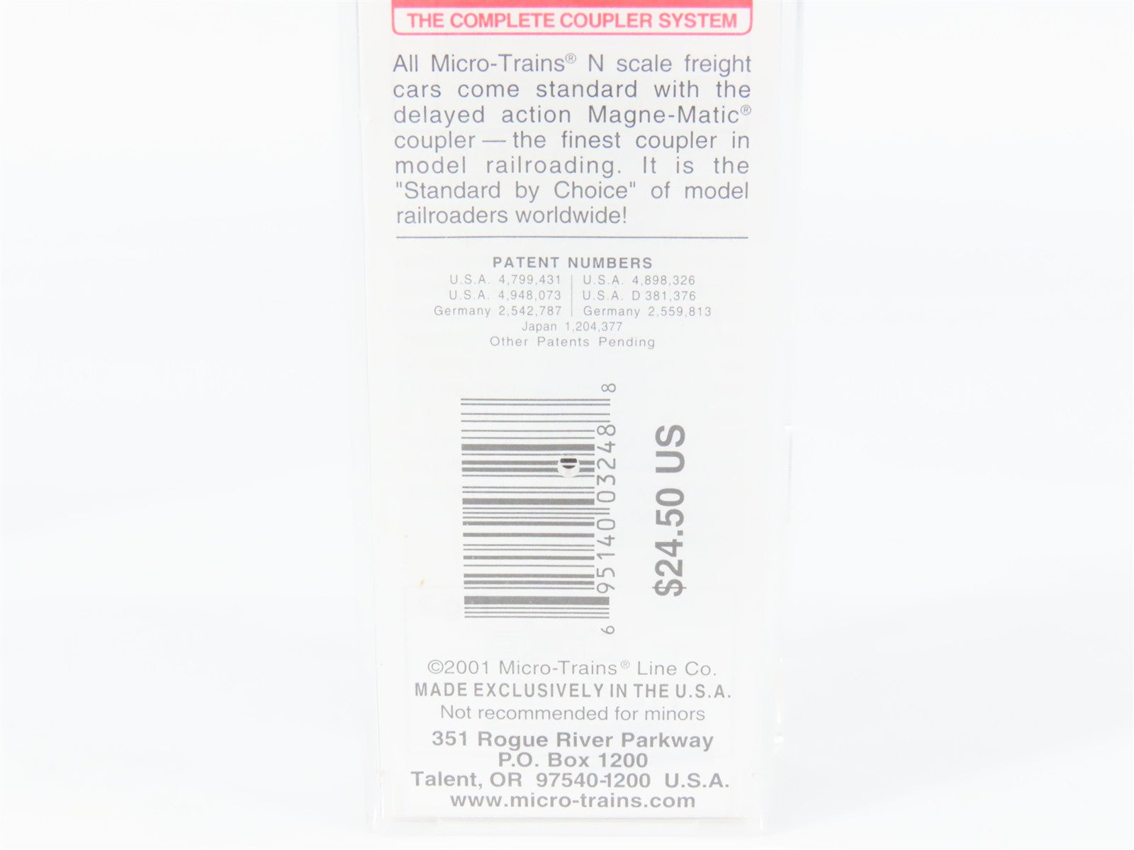 N Scale Micro-Trains MTL 110030 MacIntyre Fuels, Inc. 56' Tank Car RTR