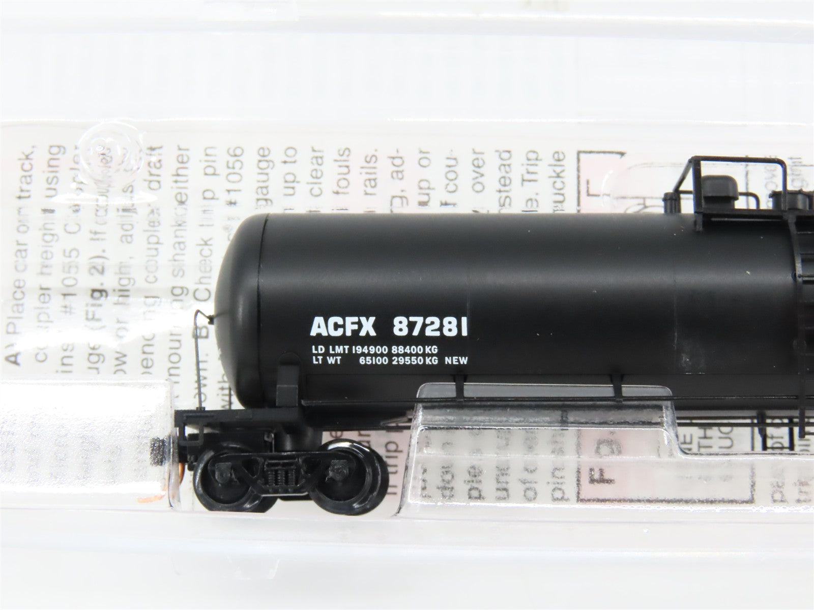N Scale Micro-Trains MTL 110010 ACFX 56' General Service Tank Car 87281 RTR